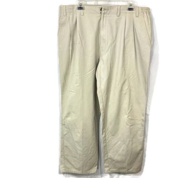 TOWNCRAFT EST 1927 VINTAGE MENS BEIGE PANTS, SIZE 38-30
